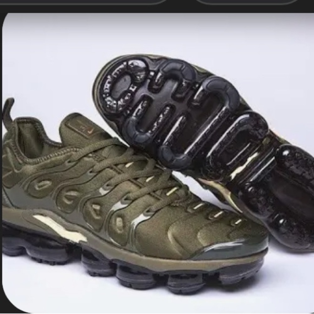 Nike Vapormax green Athletic Sneakers gym strength training M 8.5 W 10 - Picture 1 of 7